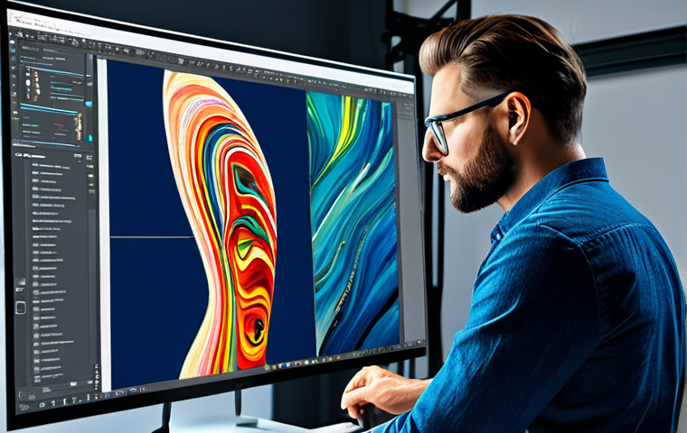 AI as a Creative Tool**

"A professional digital artist working on a vibrant digital painting using AI-powered software on a large monitor, fully clothed, modern studio environment, appropriate content, safe for work, perfect anatomy, natural proportions, professional digital art, high quality."

**