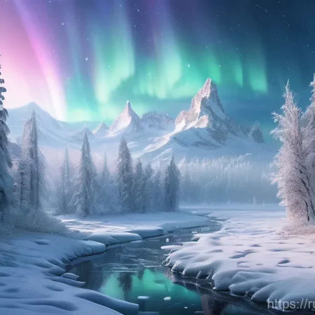 AI 예술과 색감 분석 - **Enchanted Russian Winter Landscape Generated by AI**
A breathtaking and magically enhanced Rus...