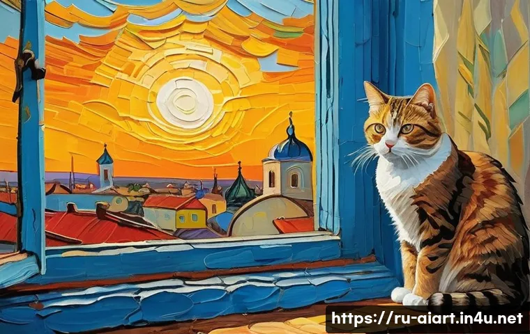 AI 예술과 신경망 훈련 - **A highly detailed digital painting in the vibrant and expressive impasto style of Vincent Van Gogh...